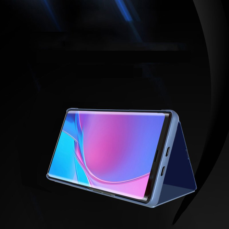 „Clear View“ dėklas Xiaomi Redmi K40 Pro+ / K40 Pro / K40 / Poco F3 juodas