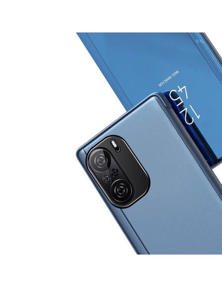 „Clear View“ dėklas Xiaomi Redmi K40 Pro+ / K40 Pro / K40 / Poco F3 juodas „Clear View“ dėklas Xiaomi Redmi K40 Pro+ / K40 Pro / K40 / Poco F3 juodas