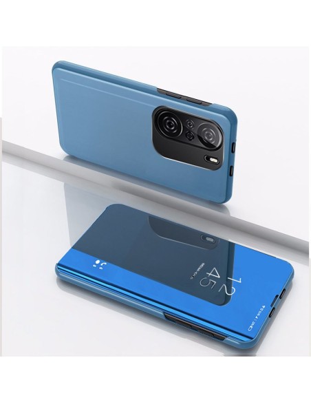 Clear View Case Xiaomi Redmi K40 Pro+ / K40 Pro / K40 / Poco F3 blue