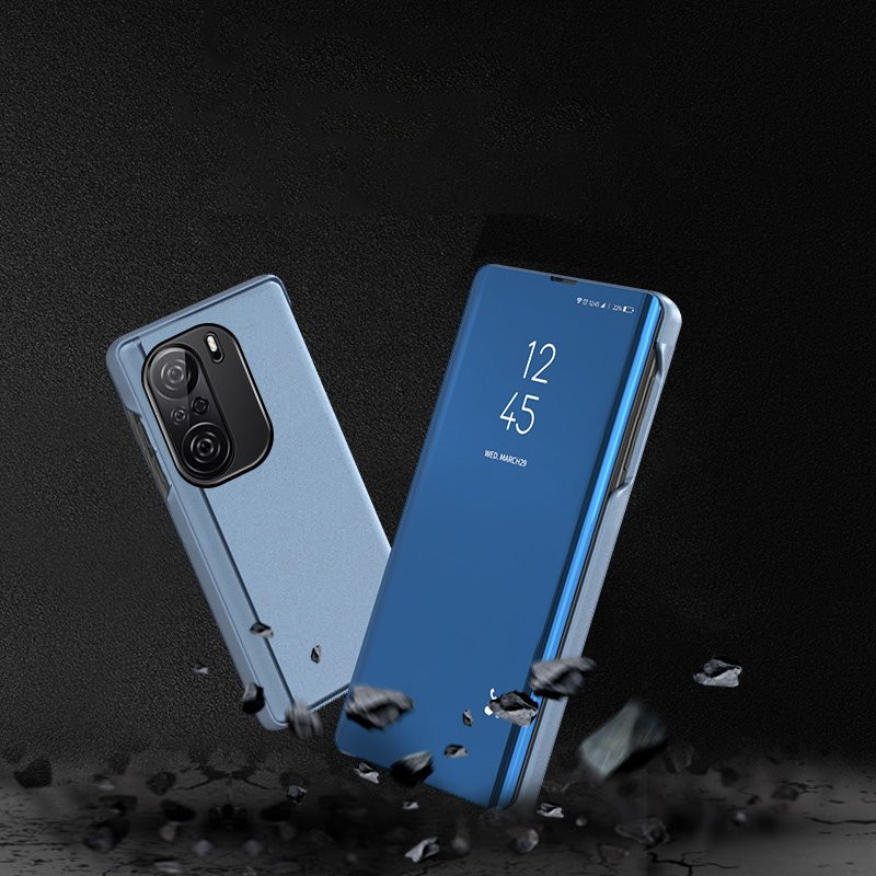 Clear View Case Xiaomi Redmi K40 Pro+ / K40 Pro / K40 / Poco F3 blue