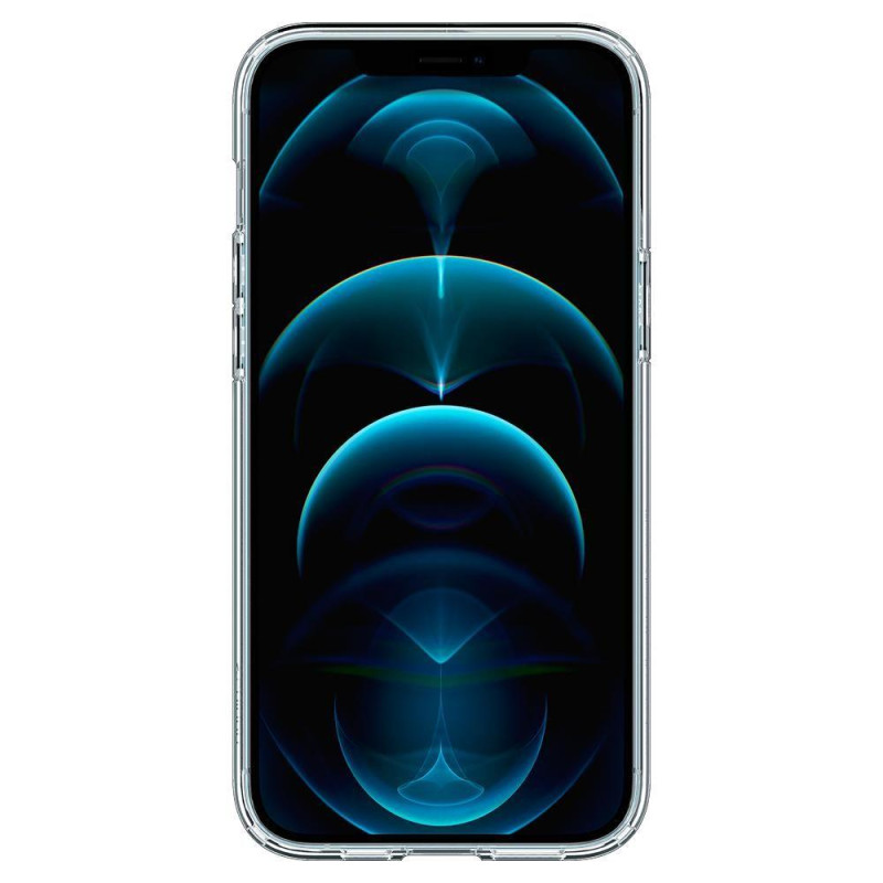 Spigen Ultra Hybrid Mag dėklas su MagSafe, skirtas iPhone 12 Pro Max - baltas