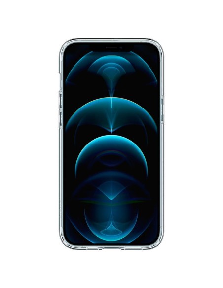 Spigen Ultra Hybrid Mag dėklas su MagSafe, skirtas iPhone 12 Pro Max - baltas Spigen Ultra Hybrid Mag dėklas su MagSafe, skirtas iPhone 12 Pro Max - baltas