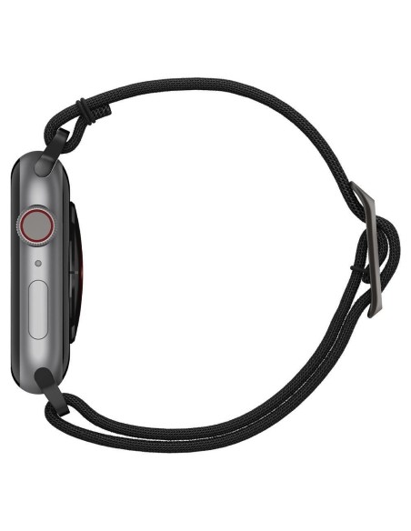 „Spigen Fit Lite“ dirželis, skirtas Apple Watch 4/ 5/ 6/ 7/ 8/ 9/ SE/ Ultra (42/ 44/ 45/ 49 mm) – juodas „Spigen Fit Lite“ dirželis, skirtas Apple Watch 4/ 5/ 6/ 7/ 8/ 9/ SE/ Ultra (42/ 44/ 45/ 49 mm) – juodas