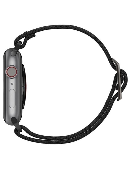„Spigen Fit Lite“ dirželis, skirtas Apple Watch 4/ 5/ 6/ 7/ 8/ 9/ SE/ Ultra (42/ 44/ 45/ 49 mm) – juodas „Spigen Fit Lite“ dirželis, skirtas Apple Watch 4/ 5/ 6/ 7/ 8/ 9/ SE/ Ultra (42/ 44/ 45/ 49 mm) – juodas