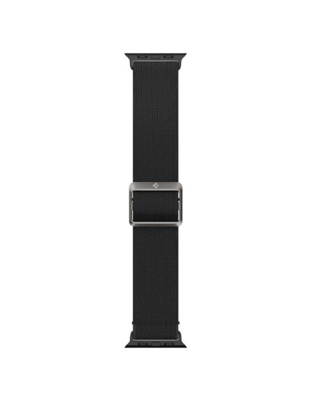 „Spigen Fit Lite“ dirželis, skirtas Apple Watch 4/ 5/ 6/ 7/ 8/ 9/ SE/ Ultra (42/ 44/ 45/ 49 mm) – juodas „Spigen Fit Lite“ dirželis, skirtas Apple Watch 4/ 5/ 6/ 7/ 8/ 9/ SE/ Ultra (42/ 44/ 45/ 49 mm) – juodas
