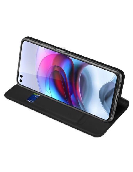 Dux Ducis Skin Pro dėklo dėklo dangtelis su atvartu Motorola Moto G100 / Edge S juodas Dux Ducis Skin Pro dėklo dėklo dangtelis su atvartu Motorola Moto G100 / Edge S juodas