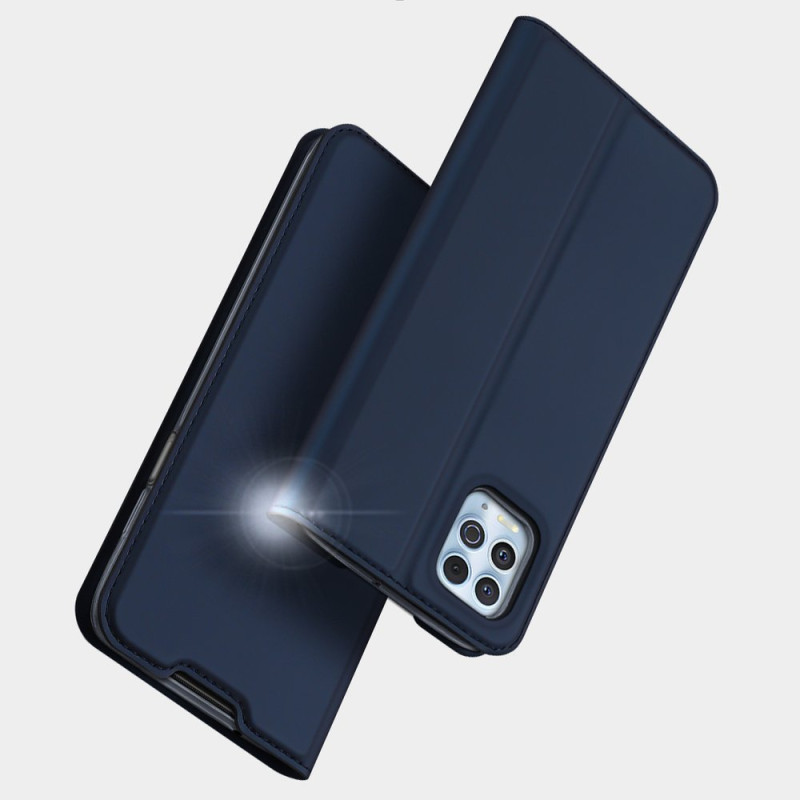 Dux Ducis Skin Pro dėklo dėklo dangtelis su atvartu Motorola Moto G100 / Edge S juodas