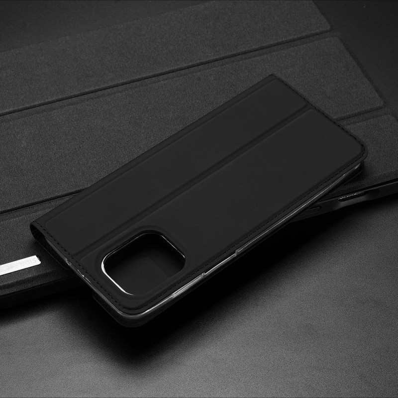 Dux Ducis Skin Pro dėklo dėklo dangtelis su atvartu Motorola Moto G100 / Edge S juodas