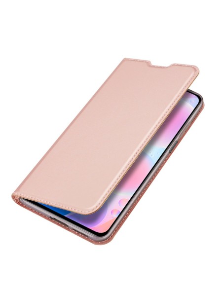 Dux Ducis Skin Pro dėklo dėklo dangtelis su atvartu Xiaomi Redmi K40 Pro+ / K40 Pro / K40 / Poco F3 rožinė Dux Ducis Skin Pro dėklo dėklo dangtelis su atvartu Xiaomi Redmi K40 Pro+ / K40 Pro / K40 / Poco F3 rožinė