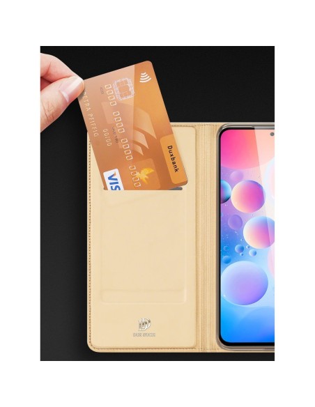 Dux Ducis Skin Pro dėklo dėklo dangtelis su atvartu Xiaomi Redmi K40 Pro+ / K40 Pro / K40 / Poco F3 rožinė Dux Ducis Skin Pro dėklo dėklo dangtelis su atvartu Xiaomi Redmi K40 Pro+ / K40 Pro / K40 / Poco F3 rožinė