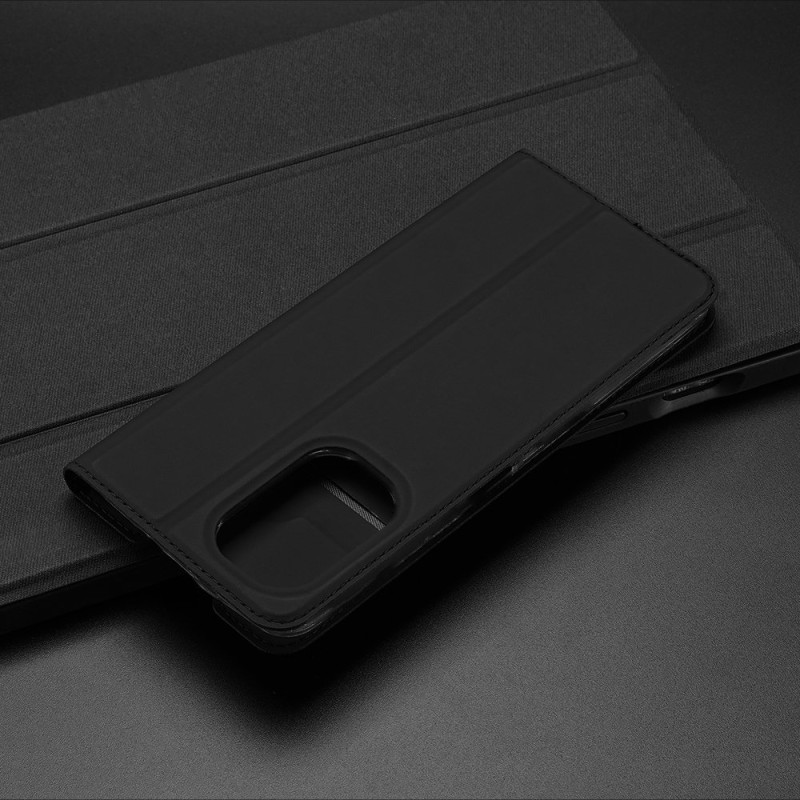 Dux Ducis Skin Pro dėklo dėklo dangtelis su atvartu Xiaomi Redmi K40 Pro+ / K40 Pro / K40 / Poco F3 rožinė