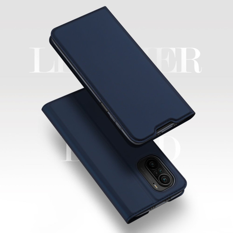 Dux Ducis Skin Pro dėklo dėklo dangtelis su atvartu Xiaomi Redmi K40 Pro+ / K40 Pro / K40 / Poco F3 rožinė