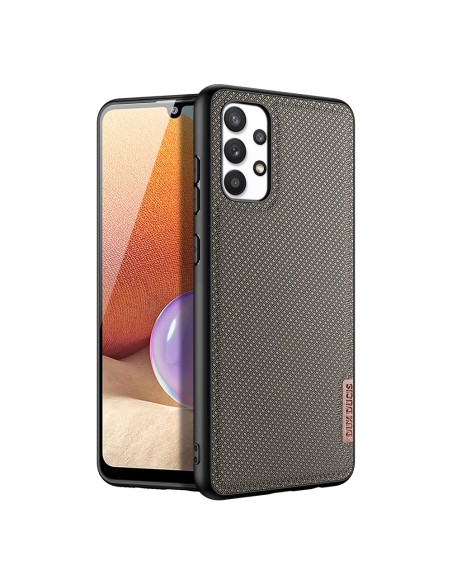 Dux Ducis Fino dėklo dangtelis, padengtas nailono medžiaga, skirtas Samsung Galaxy A32 4G žaliai Dux Ducis Fino dėklo dangtelis, padengtas nailono medžiaga, skirtas Samsung Galaxy A32 4G žaliai