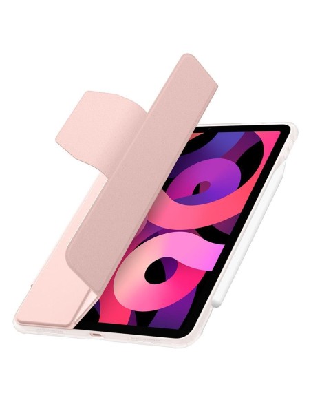 Spigen Ultra Hybrid Pro dėklas, skirtas iPad Air 4 2020 / 5 2022 / 11,6& 39 & 39 2024 - rožinė ir auksinė Spigen Ultra Hybrid Pro dėklas, skirtas iPad Air 4 2020 / 5 2022 / 11,6& 39 & 39 2024 - rožinė ir auksinė