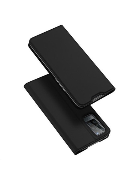 Dux Ducis Skin Pro dėklo dėklo dangtelis su atvartu Vivo X60 juodas Dux Ducis Skin Pro dėklo dėklo dangtelis su atvartu Vivo X60 juodas