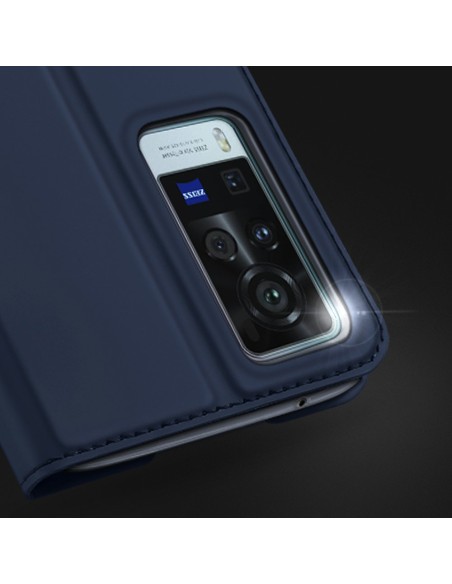 Dux Ducis Skin Pro dėklo dėklo dangtelis su atvartu Vivo X60 juodas Dux Ducis Skin Pro dėklo dėklo dangtelis su atvartu Vivo X60 juodas