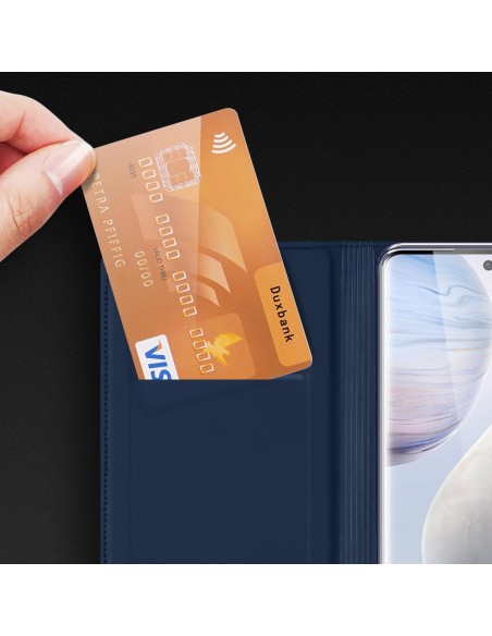 Dux Ducis Skin Pro dėklo dėklo dangtelis su atvartu Vivo X60 juodas Dux Ducis Skin Pro dėklo dėklo dangtelis su atvartu Vivo X60 juodas