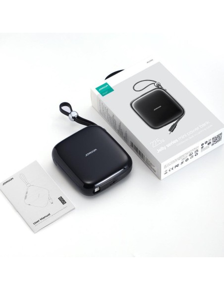 Powerbank 10000mAh Jelly Series 22,5W laidas iPhone Lightning black Powerbank 10000mAh Jelly Series 22,5W laidas iPhone Lightning black