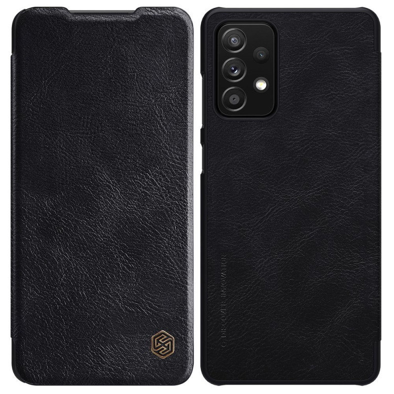 Nillkin Qin odinis dėklas Samsung Galaxy A72 4G juodas
