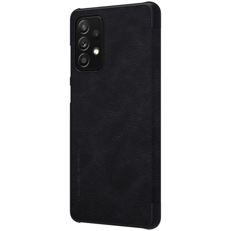 Nillkin Qin odinis dėklas Samsung Galaxy A72 4G juodas