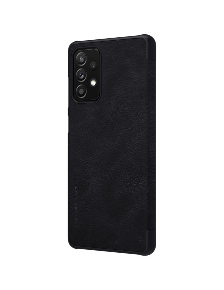 Nillkin Qin odinis dėklas Samsung Galaxy A72 4G juodas Nillkin Qin odinis dėklas Samsung Galaxy A72 4G juodas