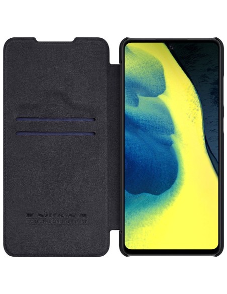 Nillkin Qin odinis dėklas Samsung Galaxy A72 4G juodas Nillkin Qin odinis dėklas Samsung Galaxy A72 4G juodas