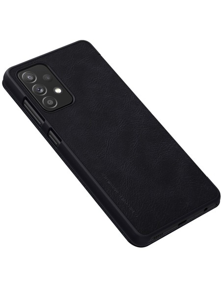 Nillkin Qin odinis dėklas Samsung Galaxy A72 4G juodas Nillkin Qin odinis dėklas Samsung Galaxy A72 4G juodas