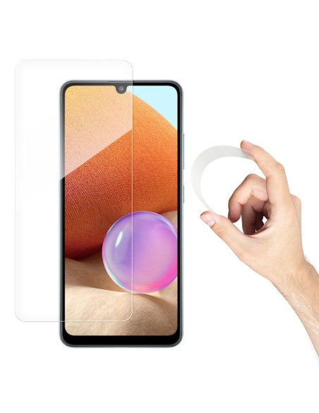 Wozinsky Nano Flexi hibridinis lankstus stiklo plėvelės grūdintas stiklas, skirtas Samsung Galaxy A42 5G Wozinsky Nano Flexi hibridinis lankstus stiklo plėvelės grūdintas stiklas, skirtas Samsung Galaxy A42 5G