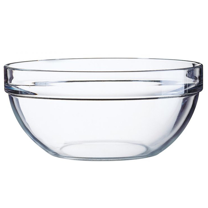 Salotų dubuo Arcoroc EMPILABLE dia. 170 mm 1,1 l natrio stiklo rinkinys iš 6 vnt - Arcoroc 10027 Salotų dubuo Arcoroc EMPILABLE dia. 170 mm 1,1 l natrio stiklo rinkinys iš 6 vnt - Arcoroc 10027