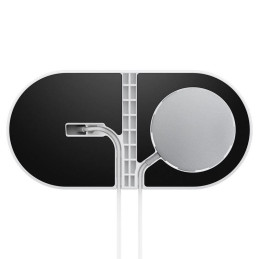 Spigen Magfit Duo indukcinis įkroviklis Apple MagSafe / Apple Watch - baltas