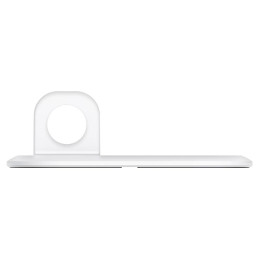Spigen Magfit Duo indukcinis įkroviklis Apple MagSafe / Apple Watch - baltas