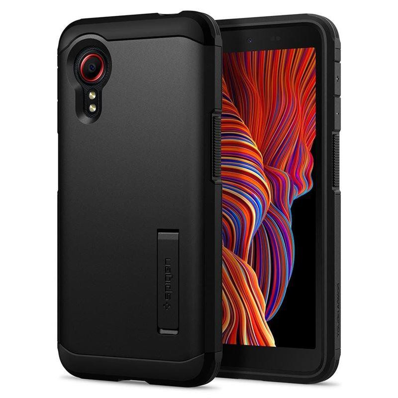 Spigen Tough Armor dėklas, skirtas Samsung Galaxy XCover 5 - juodas