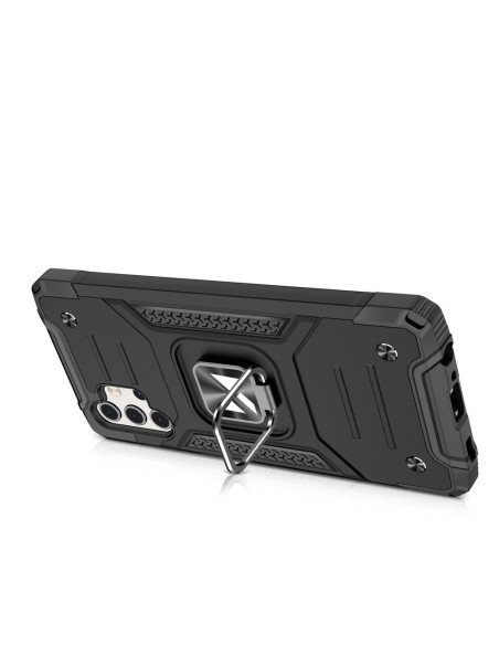 Wozinsky Ring Armor Armored Hybrid Case Cover + Magnetinis laikiklis, skirtas Samsung Galaxy A32 4G Black Wozinsky Ring Armor Armored Hybrid Case Cover + Magnetinis laikiklis, skirtas Samsung Galaxy A32 4G Black