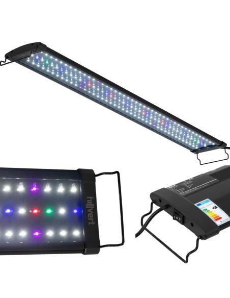 Akvariumo augalų augimo LED lempa viso spektro 129 LED 90cm 25W Akvariumo augalų augimo LED lempa viso spektro 129 LED 90cm 25W