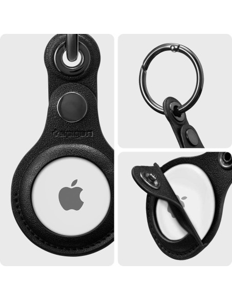 Spigen Valentinus dėklas Apple AirTag - juodas Spigen Valentinus dėklas Apple AirTag - juodas