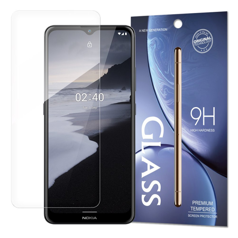 Tempered Glass 9H grūdintas stiklas, skirtas Nokia 2.4 (pakuotė – vokas) Tempered Glass 9H grūdintas stiklas, skirtas Nokia 2.4 (pakuotė – vokas)