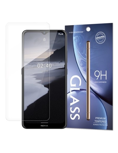 Tempered Glass 9H grūdintas stiklas, skirtas Nokia 2.4 (pakuotė – vokas) Tempered Glass 9H grūdintas stiklas, skirtas Nokia 2.4 (pakuotė – vokas)