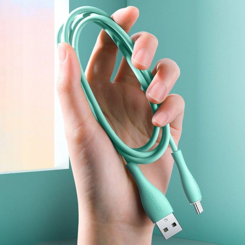 Joyroom USB – C tipo USB kabelis 3 A 1 m baltas (S-1030M8)