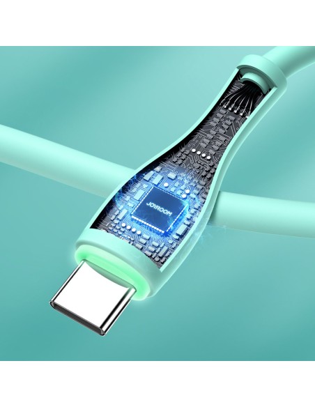 Joyroom USB – C tipo USB kabelis 3 A 1 m baltas (S-1030M8) Joyroom USB – C tipo USB kabelis 3 A 1 m baltas (S-1030M8)