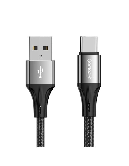 Joyroom USB – C tipo USB laidas 3 A 1 m juodas (S-1030N1) Joyroom USB – C tipo USB laidas 3 A 1 m juodas (S-1030N1)