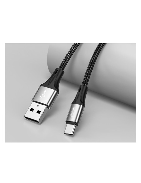 Joyroom USB – C tipo USB laidas 3 A 1 m juodas (S-1030N1) Joyroom USB – C tipo USB laidas 3 A 1 m juodas (S-1030N1)