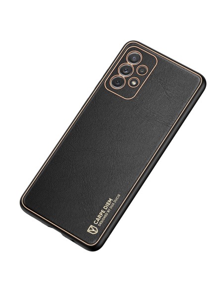 Dux Ducis Yolo elegantiškas dėklas su ekologiškos odos dangteliu, skirtas Samsung Galaxy A72 4G juodas Dux Ducis Yolo elegantiškas dėklas su ekologiškos odos dangteliu, skirtas Samsung Galaxy A72 4G juodas