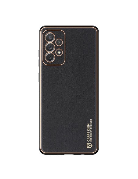 Dux Ducis Yolo elegantiškas dėklas su ekologiškos odos dangteliu, skirtas Samsung Galaxy A72 4G juodas Dux Ducis Yolo elegantiškas dėklas su ekologiškos odos dangteliu, skirtas Samsung Galaxy A72 4G juodas