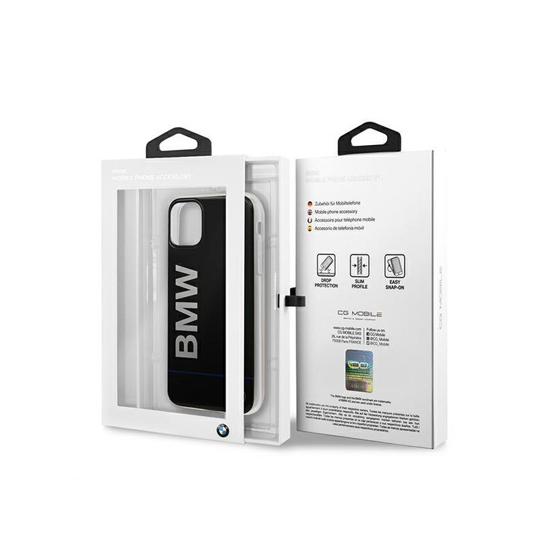 BMW Signature Printed Logo iPhone dėklas, skirtas iPhone 11 Pro – juodas