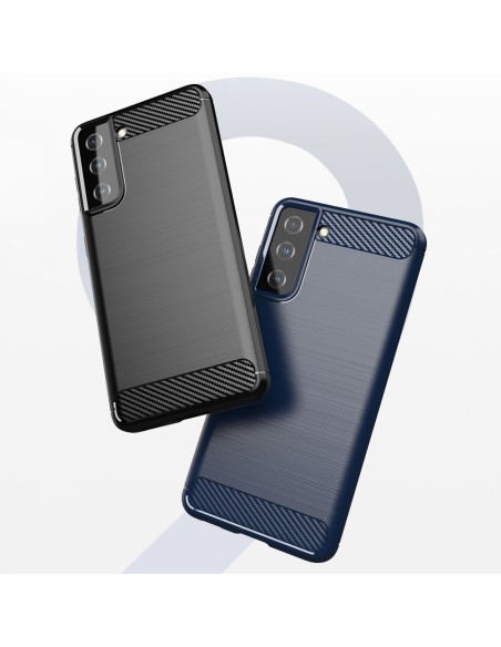 Carbon Case lankstus dangtelis Samsung Galaxy S21 FE juodas