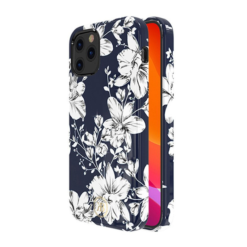 Kingxbar Blossom dėklas papuoštas originaliais Swarovski Crystals iPhone 12 mini multicolor (Lily)