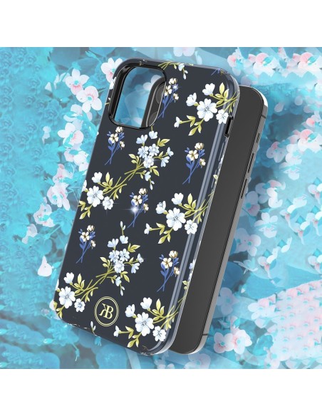 Kingxbar Blossom dėklas papuoštas originaliais Swarovski Crystals iPhone 12 Pro Max daugiaspalviais (Gardenia) Kingxbar Blossom dėklas papuoštas originaliais Swarovski Crystals iPhone 12 Pro Max daugiaspalviais (Gardenia)
