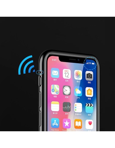 Wozinsky Full Magnetic Case Magnetic Case 360 priekinis ir galinis dangtelis su įmontuotu stiklu, skirtas Samsung Galaxy...