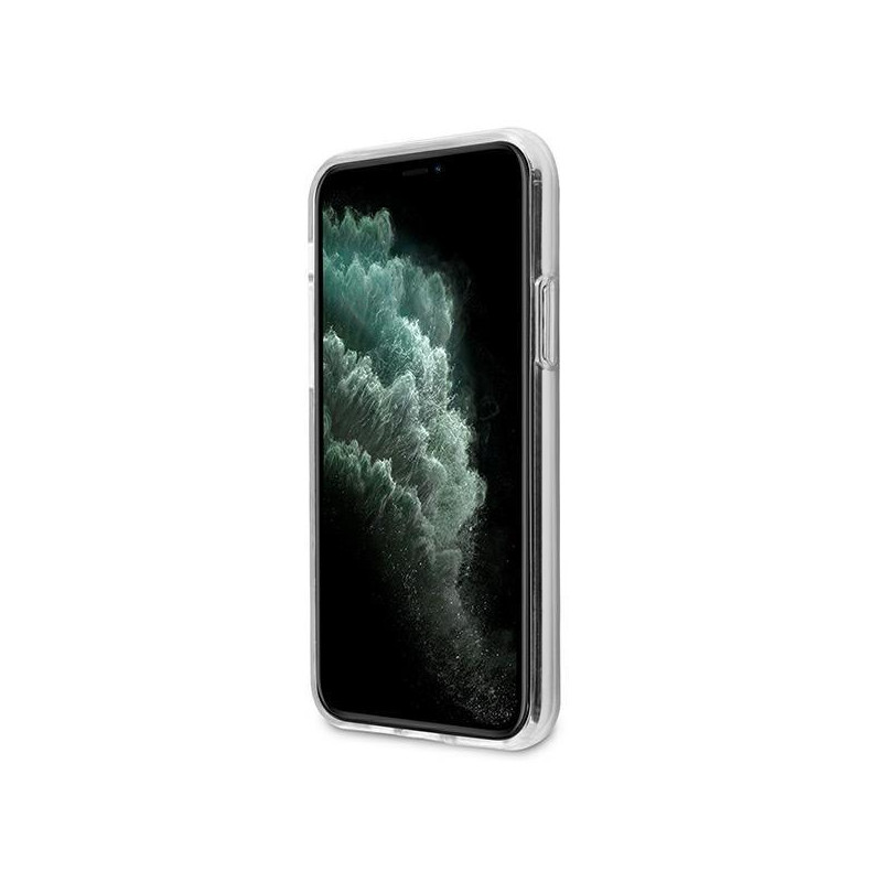 BMW Signature Printed Logo dėklas iPhone 11 Pro Max - juodas