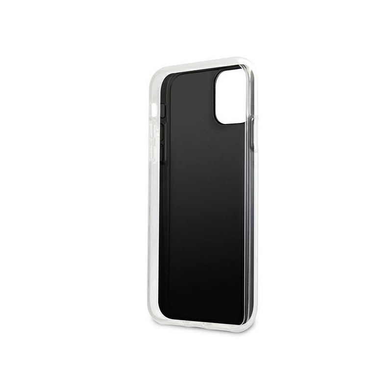 BMW Signature Printed Logo dėklas iPhone 11 Pro Max - juodas